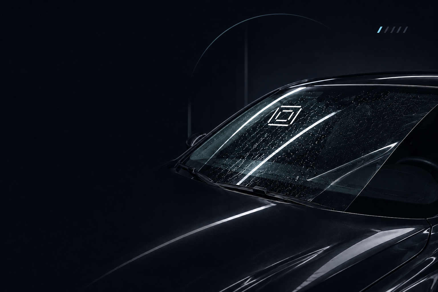 Бронирование лобового стекла в Optimus Detailing